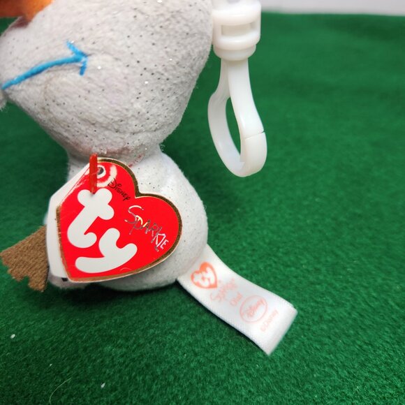 TY Beanie Baby Lot of 3 OLAF Keychain 4.5" Sully Teenie Beanie 3.5" Sage - Picture 8 of 13
